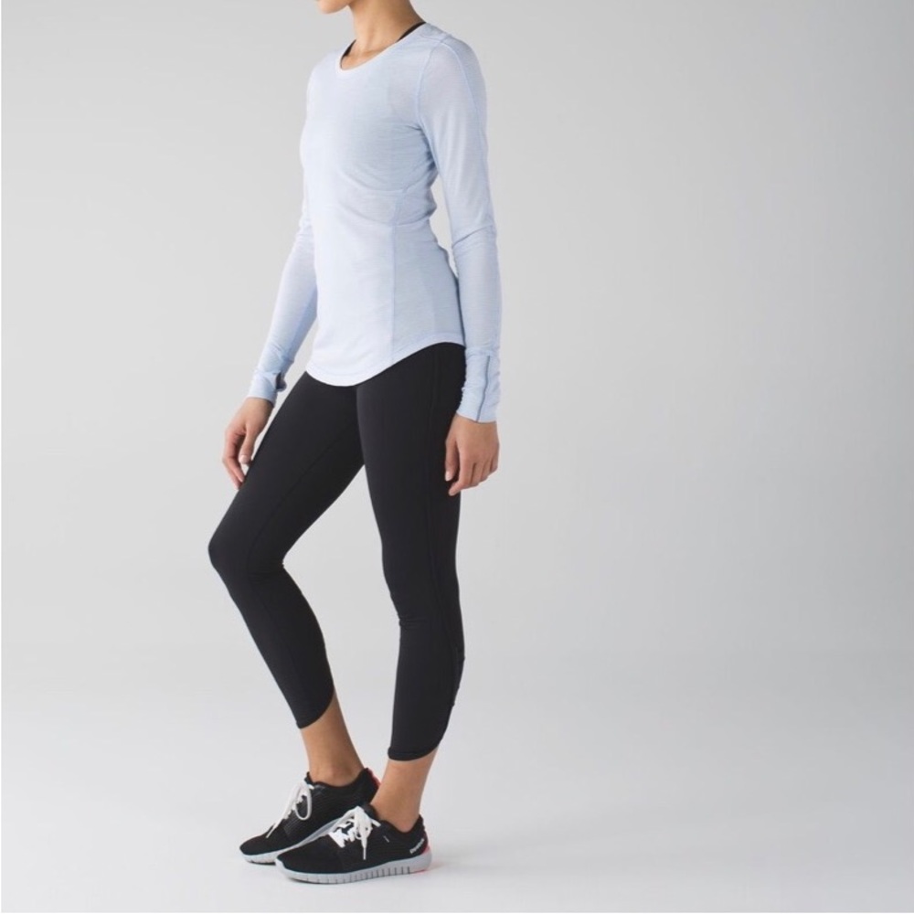Lululemon Real Quick Tight Black Size 6 - Picture 2 of 11